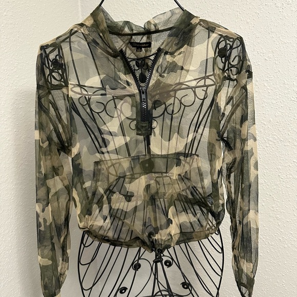 Shinestar Camouflage Mesh Jacket - Picture 2 of 9